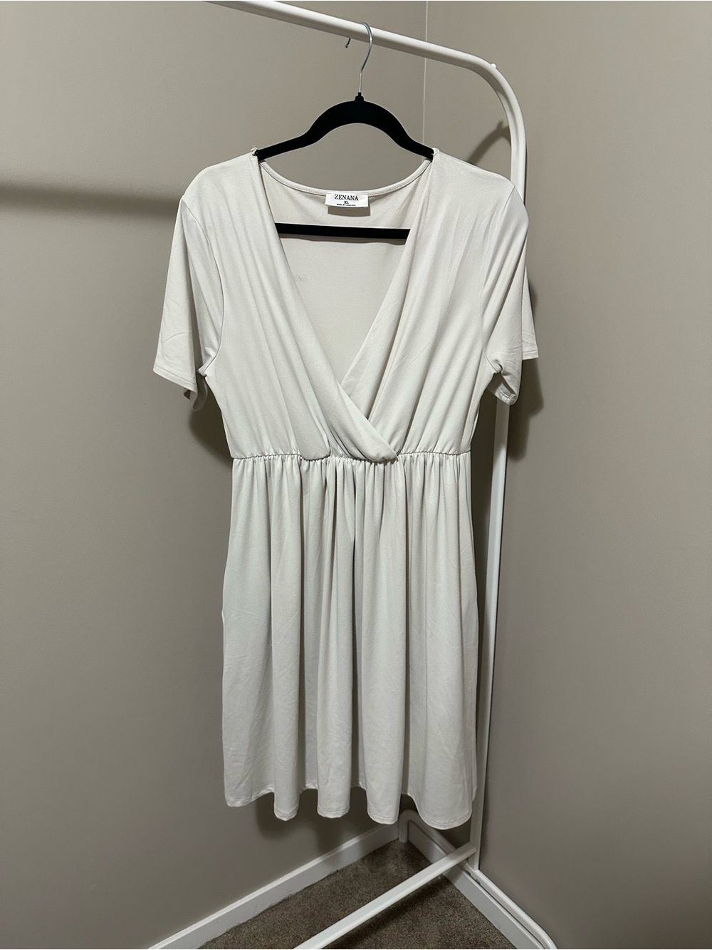 Zenana Outfitters White Dress